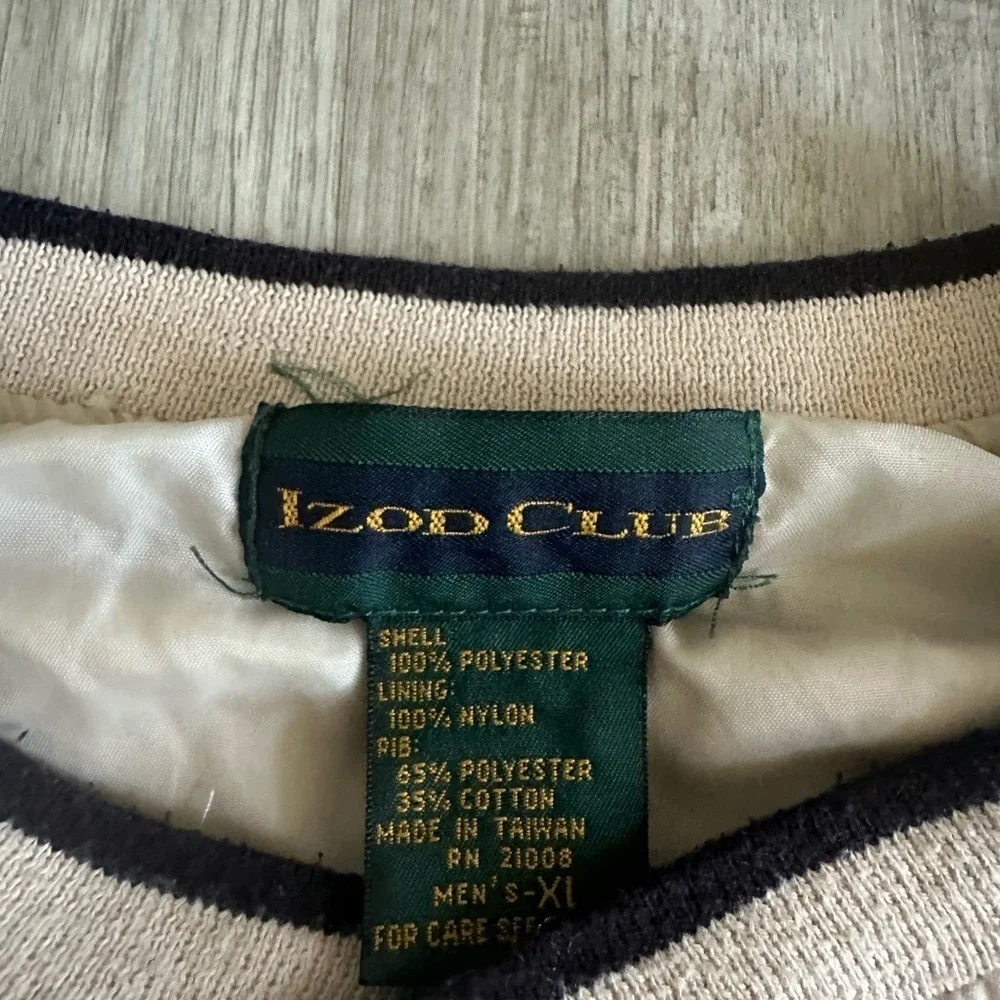Vintage YZOD CIUB Sz XL pull over crewneck  outdoor golf ⛳️